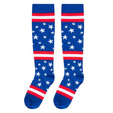 Odd Sox Stars & Stripes Compression Socks Size M