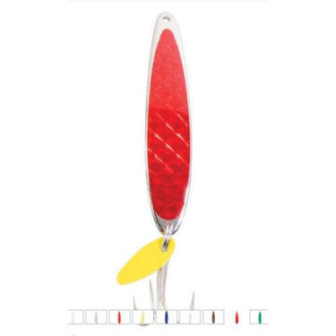 Bay de Noc Lure 1/10oz Swedish Pimple Lure (Prism Red)