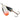 Blue Fox 3/16oz Classic Vibrax Spinner (Red Tip/Silver Flake))