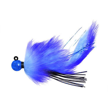 Hawken Fishing 3/8oz Aerojig Twitching Jig (Blue Sparkle)