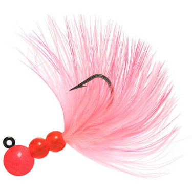 Beau Mac Marabou Jig 1/0 (Pink on Pink)