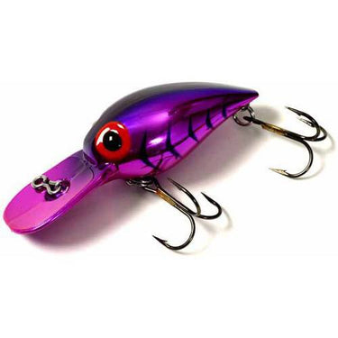 Brad’s Wiggler Series 3/4oz. Lure (Metallic Cerise/Purple Herringbone)
