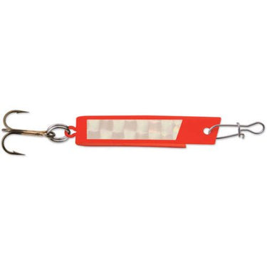 Luhr-Jensen Super Duper Magnum Cast Spoon 1/4 oz. (Silver/Orange))