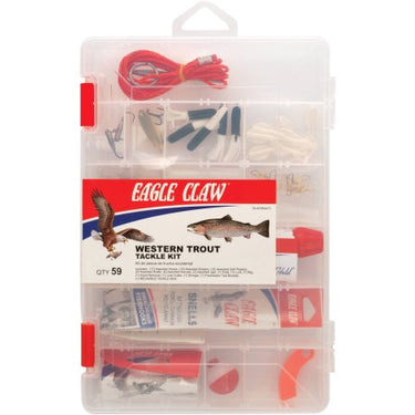 Eagle Claw 59 Piece Western Trout Kit