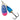 Blue Fox 3/8oz Classic Vibrax Spinner (Blue Scale/Pink Tip)