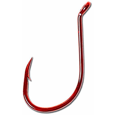 Eagle Claw Lazer Sharp Octopus Long Shank Hook 40 Pack (Red) Size 3/0