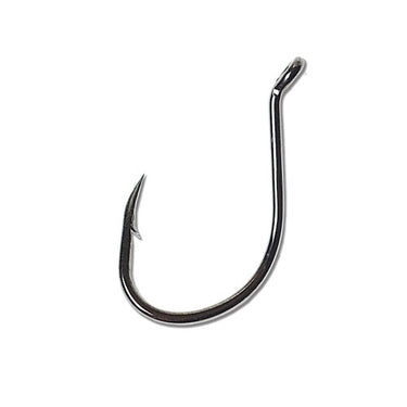 Eagle Claw Lazer Sharp Short Shank Salmon/Steelhead Octopus Hook 40 Pack (Platinum Black) Size 3/0