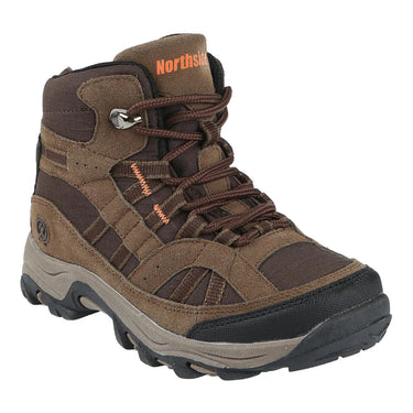 Northside Men's Skyview Mid Waterproof Hiking Boot (Charcoal/Orange) Size 8