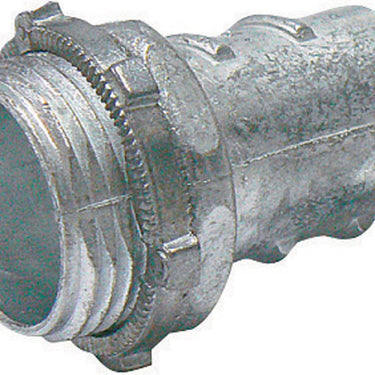 Sigma Engineered Solutions ProConnex 1/2 in. D Die-Cast Zinc Screw-In Connector For FMC 1 pk