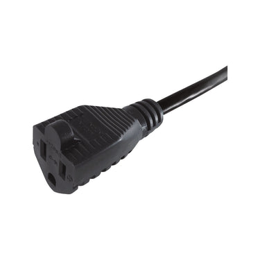 Ace Outdoor 25 ft. L Black Extension Cord 16/3 SJTW