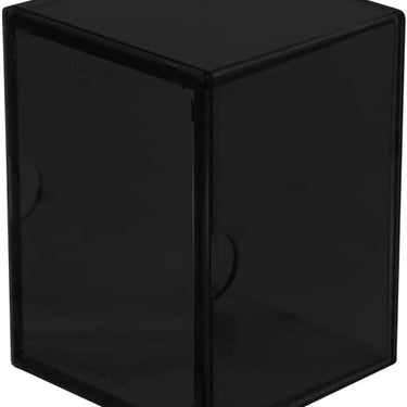 Ultra Pro Eclipse 2-Piece Deck Box: Jet Black - For Pokemon Game, MTG, Baseball, Basketball, Football Card and other Trading Cards or Board Games Storage