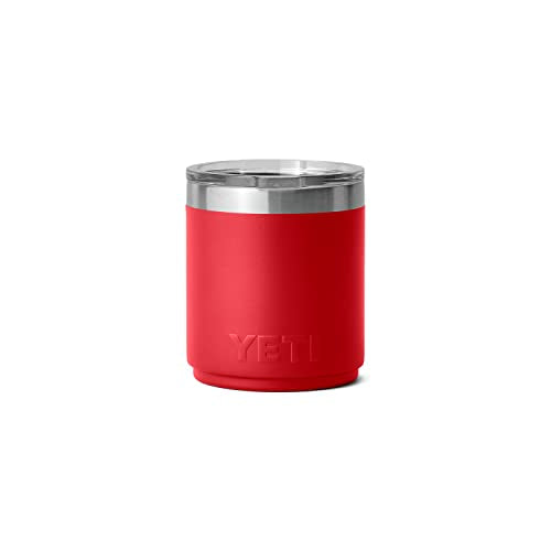 YETI Rambler 10 Oz Stackable Lowball 2.0 Rescue Red
