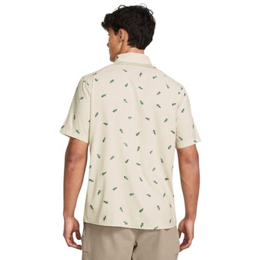 Under Armour Dockside Men's Short Sleeve (Silt/ Sonic Yellow/Hydro Teal) Sizes M-3XL
