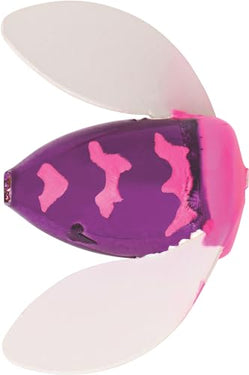 Yakima Bait Spin-N-Glo®: #0-#12 – 12 Pac (Metallic Purple Pink 'Tiger')