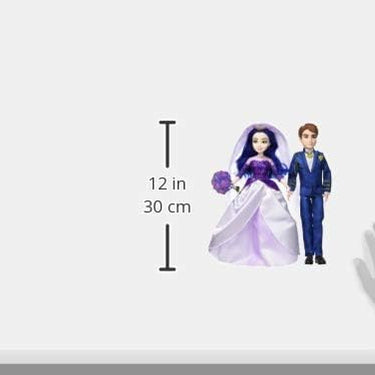 Disney Descendants Mal and Ben Dolls, Inspired by Disney the Royal Wed