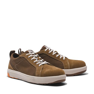 Timberland Pro Men's Berkley Oxford Composite Safety Toe Industrial Casual Work Shoe (Brown) Size 10W