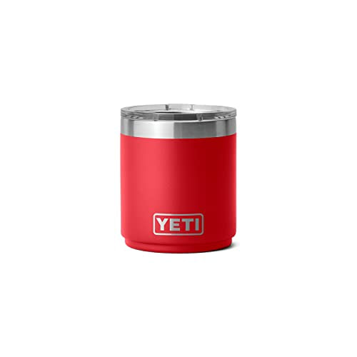 YETI Rambler 10 Oz Stackable Lowball 2.0 Rescue Red