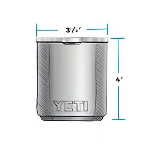 YETI Rambler 10 Oz Stackable Lowball 2.0 Rescue Red