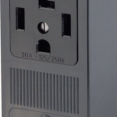 Leviton 30 amps 125/250 V Single Black Outlet 14-30R 1 pk