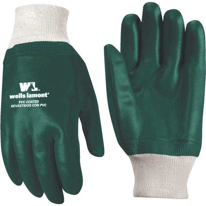 Wells Lamont Knit Wrist PVC Coated Glove PVC KNIT WRIST GLOVE