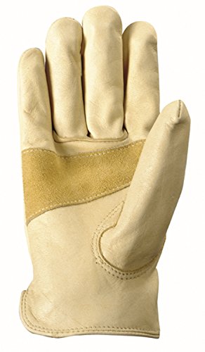 Load image into Gallery viewer, Mens Grain Cowhide Leather Work Gloves LARGE
