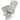 Wells Lamont Leather Work Glove with Safety Cuff - Pearl Gray & One Size