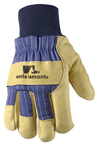 Wells Lamont Insulated Mens Pigskin Lined Leather Glove Large