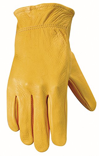 Women's Wells Lamont Grain Deerskin Leather Driver Gloves