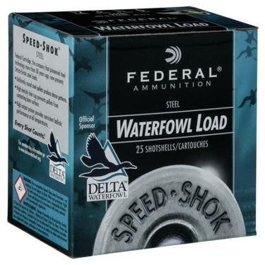 Federal 16ga 2.75" 15/16oz #4 Speed-Shok High Velocity Steel Shotshells