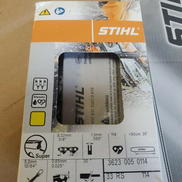 STIHL 36" Rollomatic ES Chainsaw Guide Bar - 3/8" Pitch (.050"Gauge) 3003 000 8853