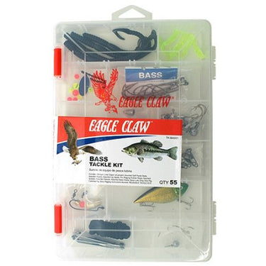 Eagle Claw 64 Piece Bass Tackle Kit