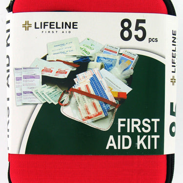 Lifeline Large Hard Shell First Aid Kit 85-Piece