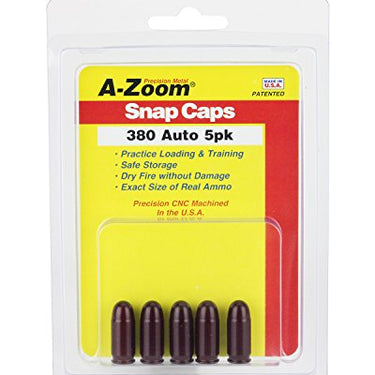 A-Zoom Snap Caps .380ACP 5-Pack