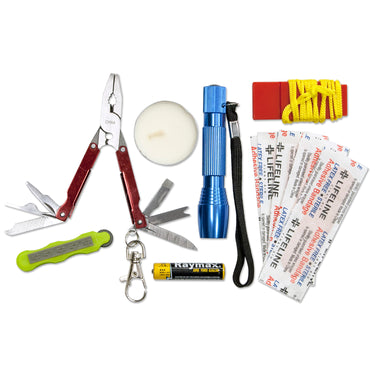 Lifeline First Aid Survival Kit in Waterproof Case