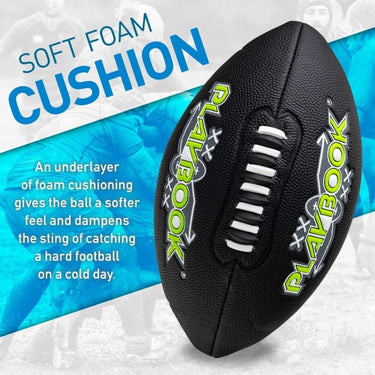 Franklin Sports Playbook Football (Black)