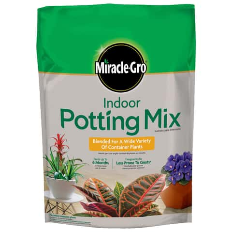 Miracle-Gro Indoor Plant Potting Soil 6 qt