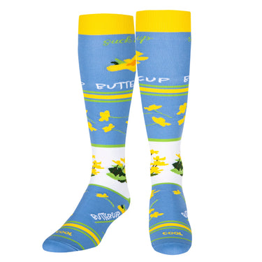 Odd Sox Suck It Up Buttercup Compression Socks Size M