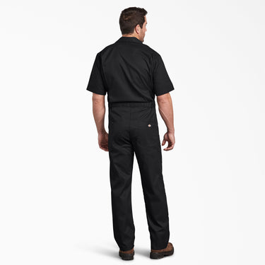 Dickies FLEX Cooling Short Sleeve Coveralls (Black) Size MS