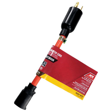 Ace Outdoor 10 in. L Orange Adapter Cord 12/3 STW