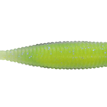 Yamamoto Scope Shad 3" Chartreuse/Electric Blue