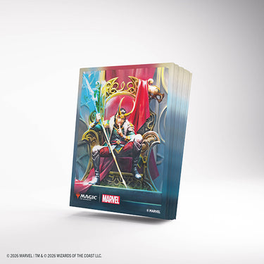Gamegenic Card Sleeves: MTG Premium Art- Marvel Super Heroes- Loki/Doctor Doom (105ct)