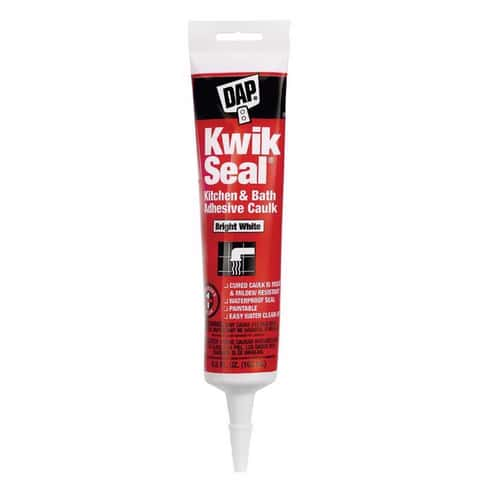 Load image into Gallery viewer, DAP Kwik Seal White Acrylic Latex Kitchen and Bath Adhesive Caulk 5.5 oz
