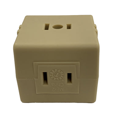 Ace Polarized 3 outlets Cube Adapter 1 pk