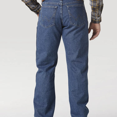 Wrangler Rugged Wear Relaxed Fit Jeans (Antique Indigo) Size 52X32