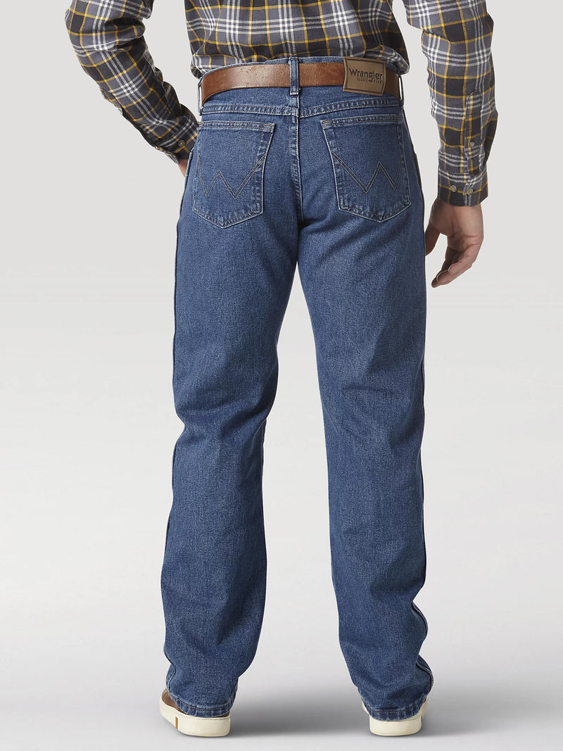 Load image into Gallery viewer, Wrangler 52X32 Rugged Wear Relaxed Fit Jeans - Antique Indigo
