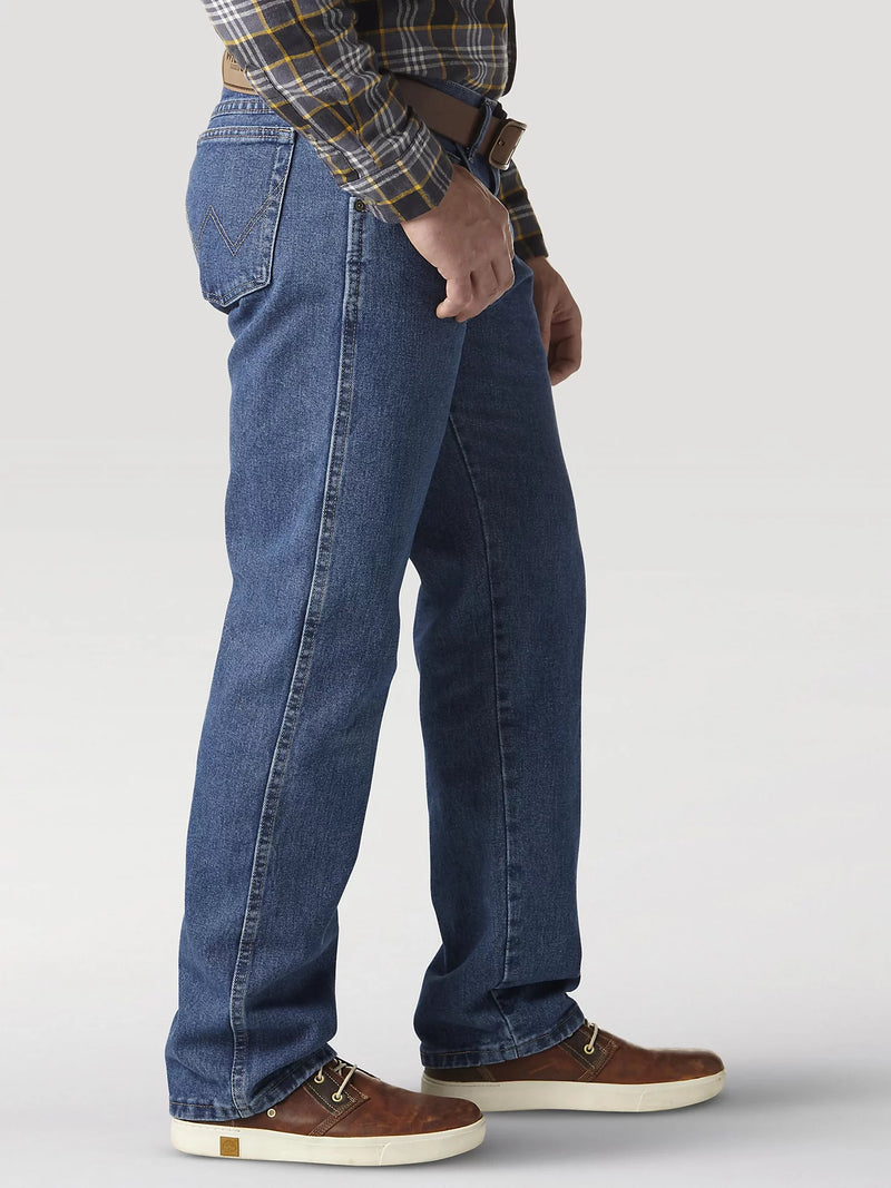 Load image into Gallery viewer, Wrangler 52X32 Rugged Wear Relaxed Fit Jeans - Antique Indigo
