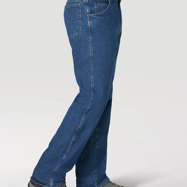 Wrangler Rugged Wear® Fleece Lined Relaxed Fit Jean (Stonewash) Size 40x30