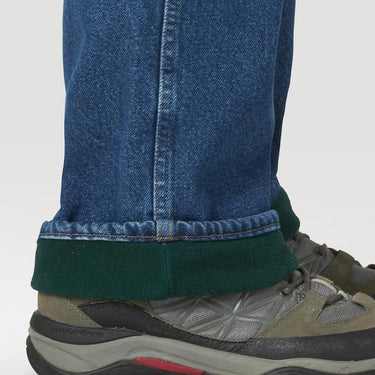 Wrangler Rugged Wear® Fleece Lined Relaxed Fit Jean (Stonewash) Size 34x30