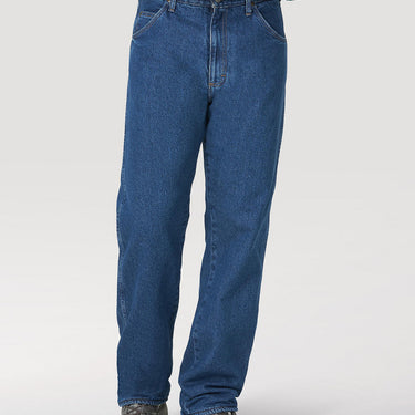 Wrangler Rugged Wear® Fleece Lined Relaxed Fit Jean (Stonewash) Size 42x30