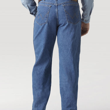 Wrangler Relaxed Stretch Flex Denim Jeans (Stonewashed) Size 46X30